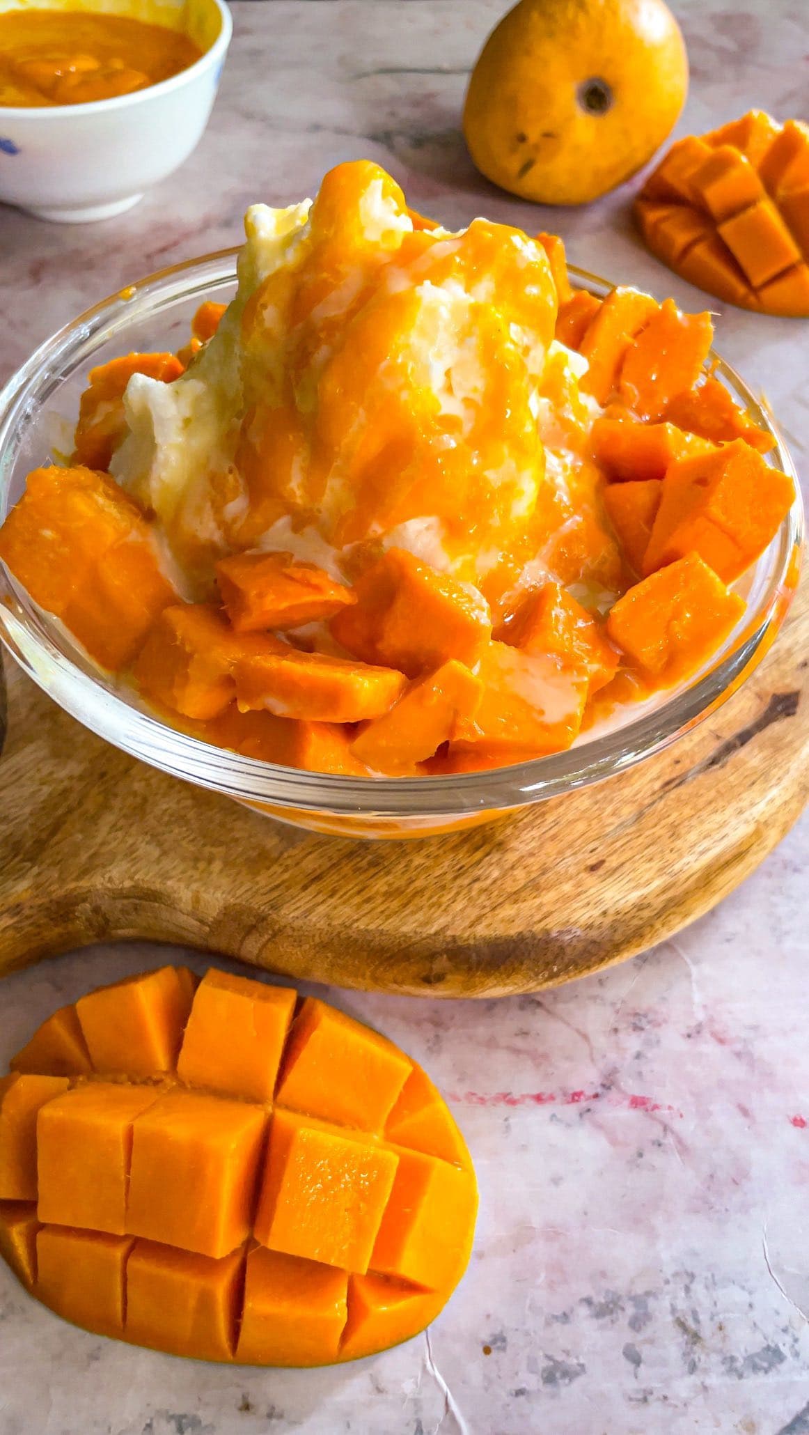 Mango Bingsu from South Korea