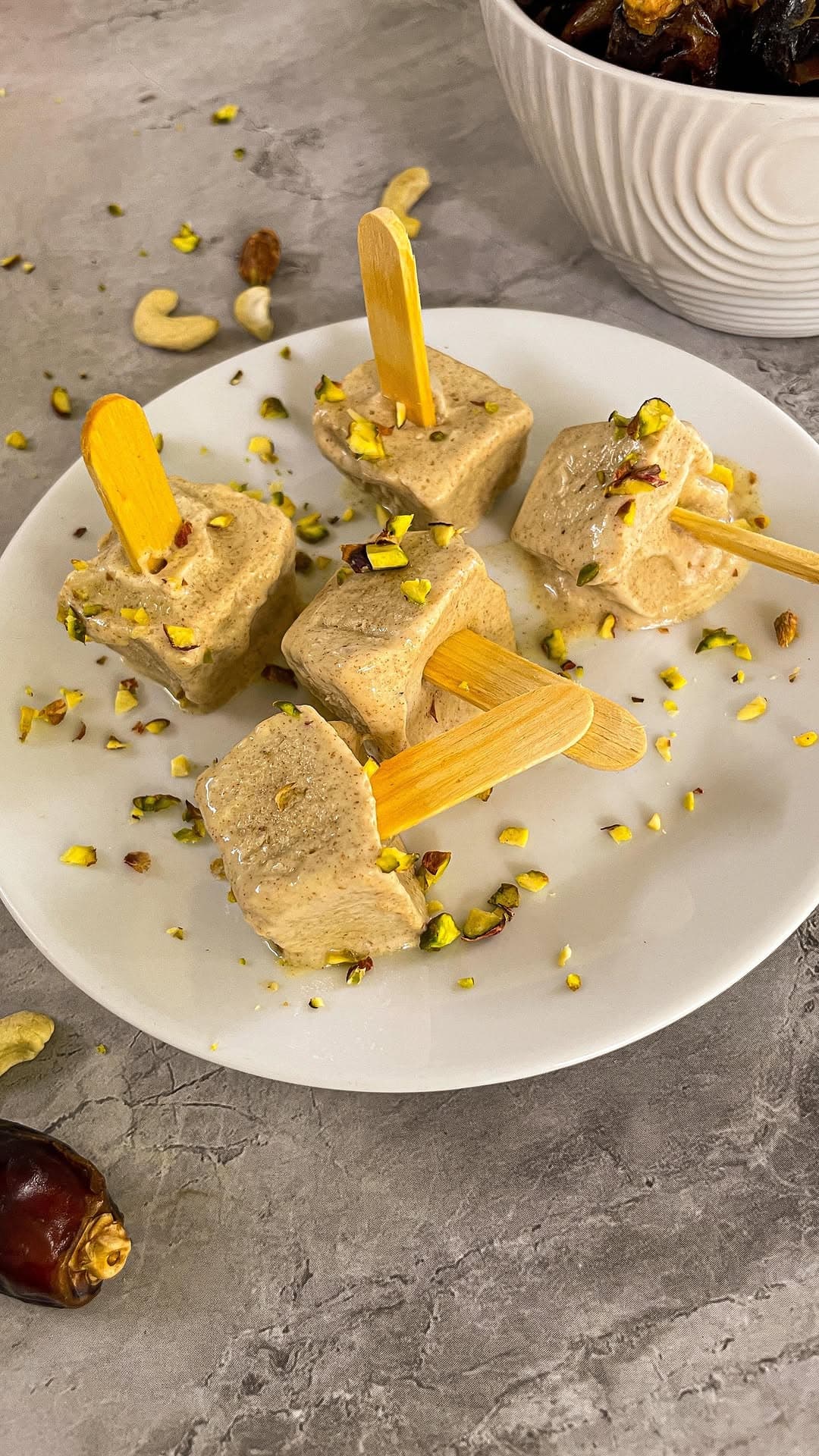 3-Ingredient Healthy Desserts: Healthy Kulfi Bites