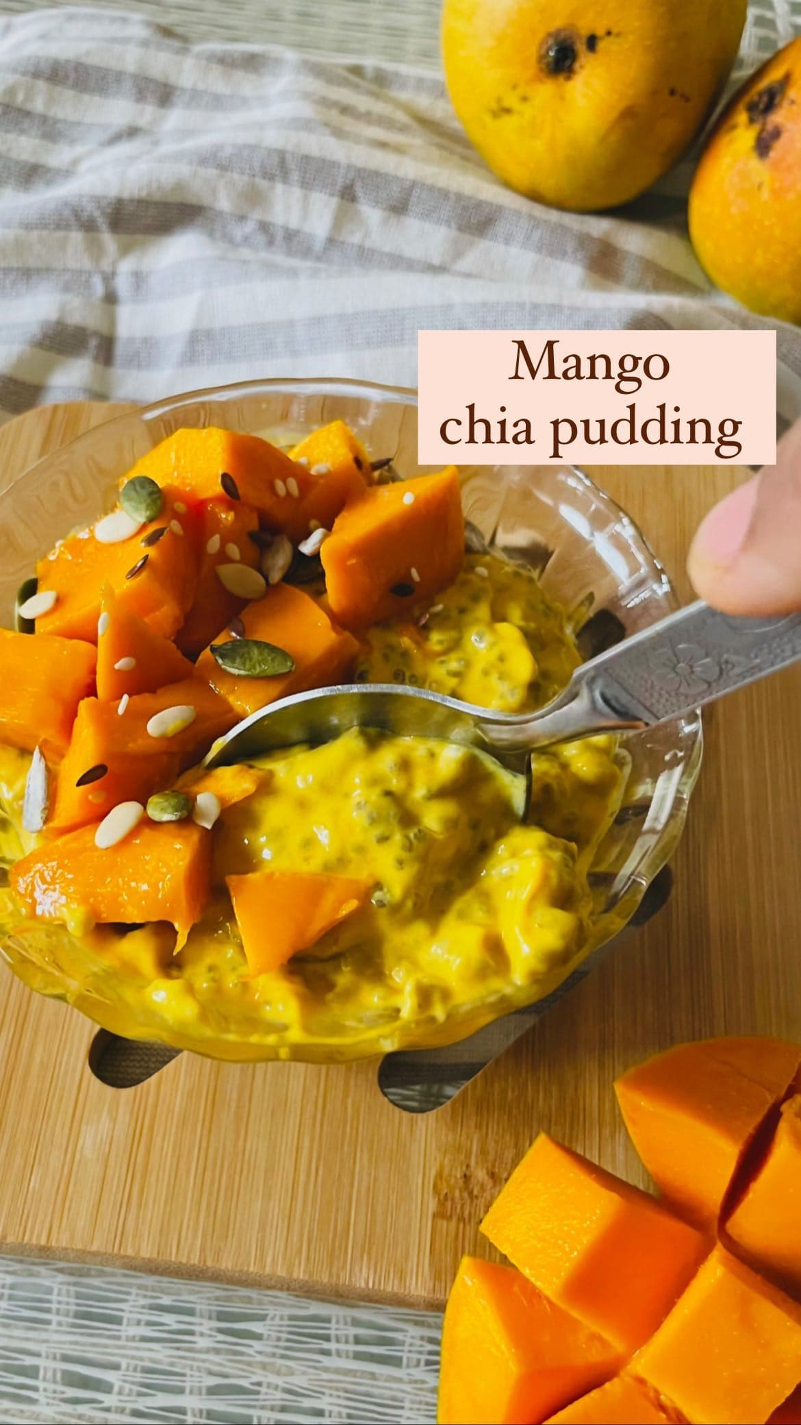 Mango Chia Pudding