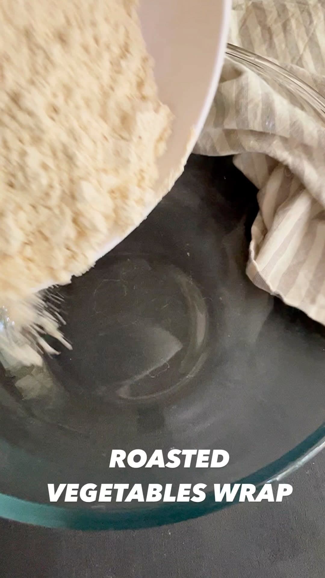 Roasted Vegetables Wrap
