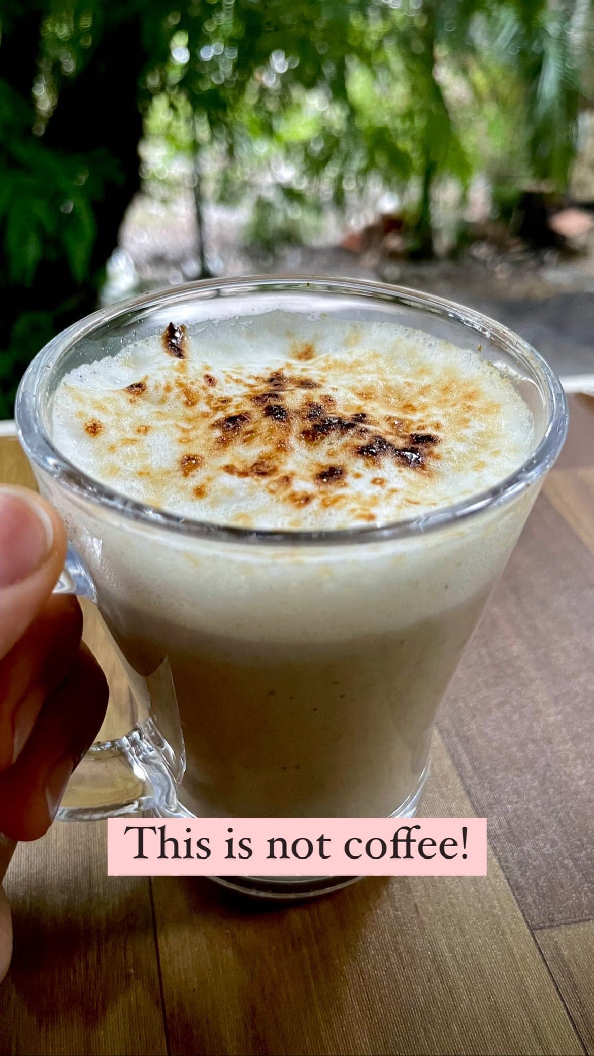 This is not your regular Cappucjno!