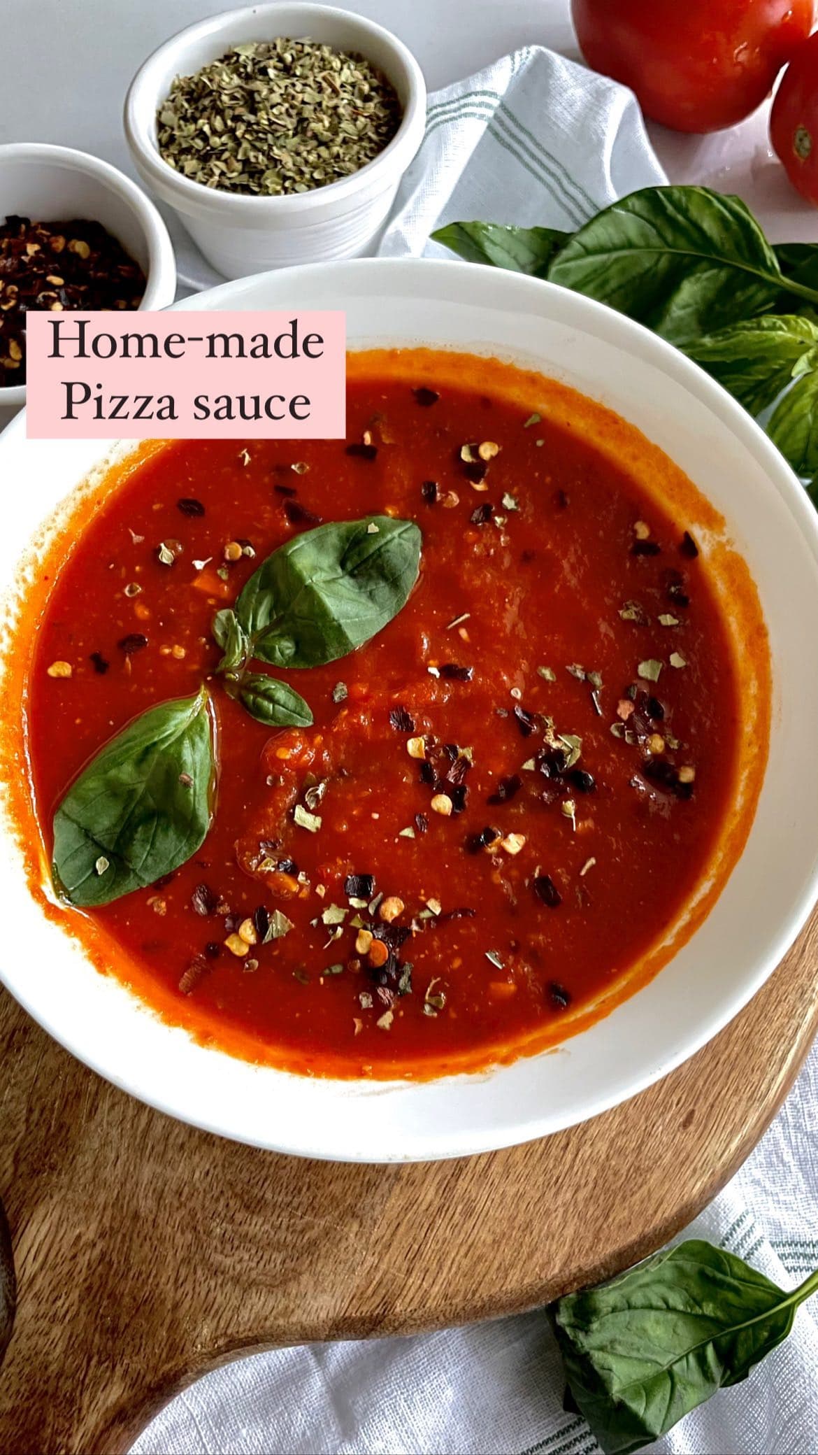 Home-made sauce