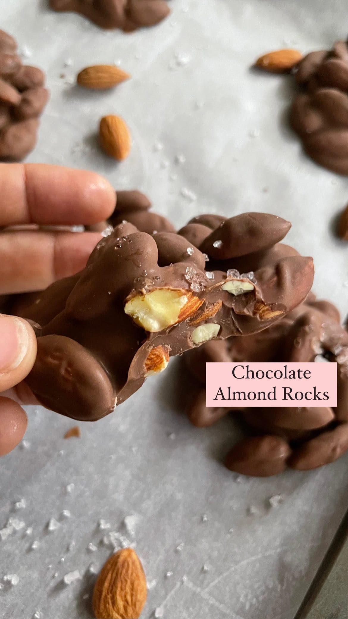 10minute Chocolate Almond Rocks