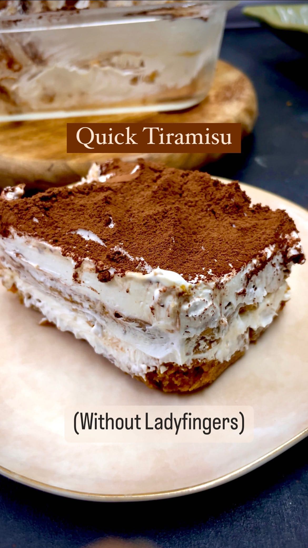 Festive series :EP10: Quick Tiramisu
