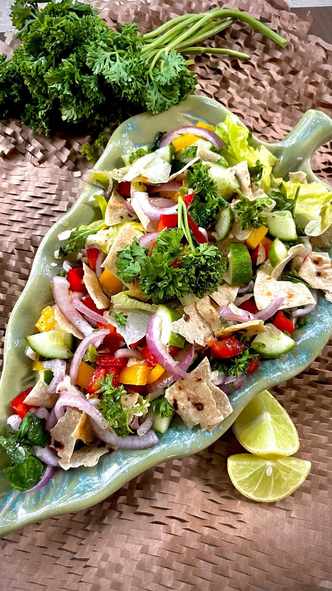 Salad series: Ep6: Fattoush salad