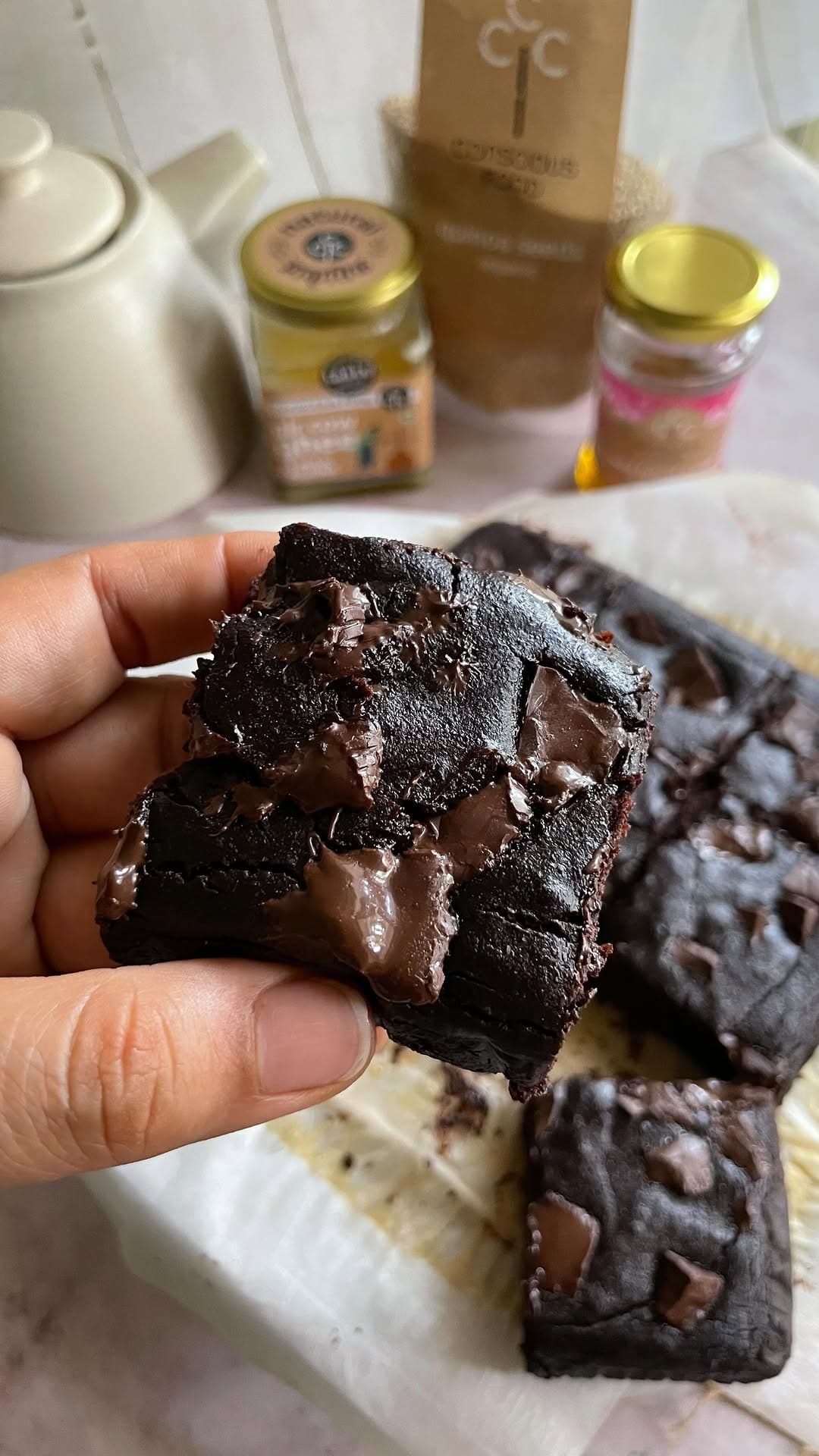 Quinoa brownies