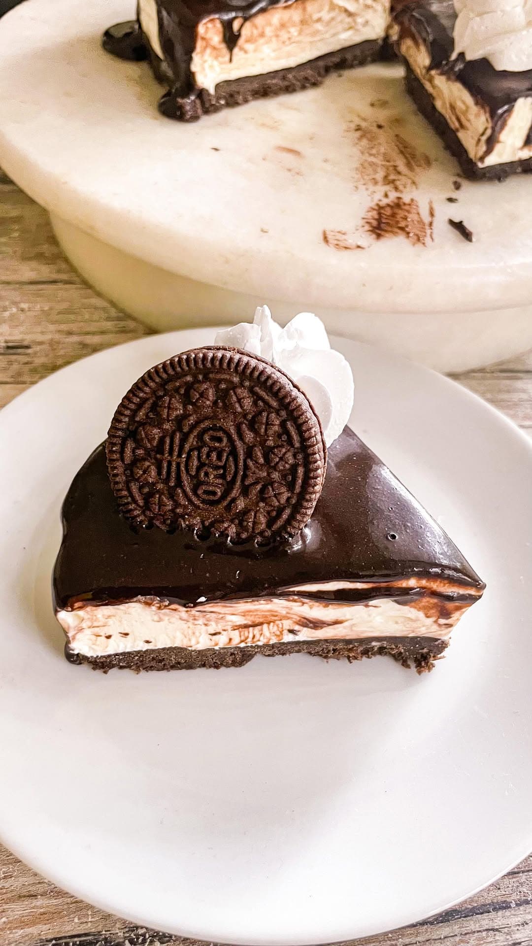 NO-BAKE OREO CHEESECAKE