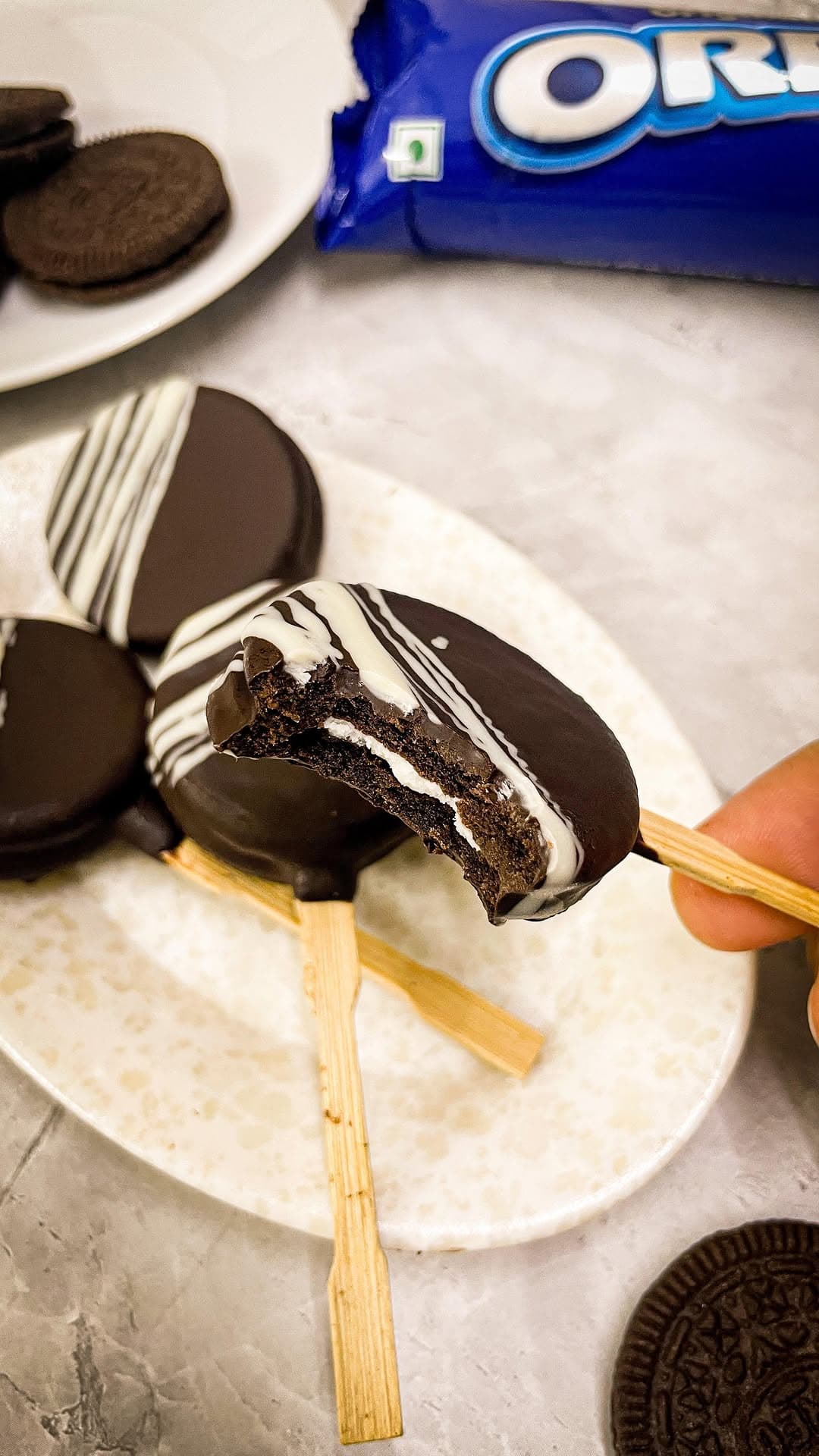 White Chocolate Oreo Truffles