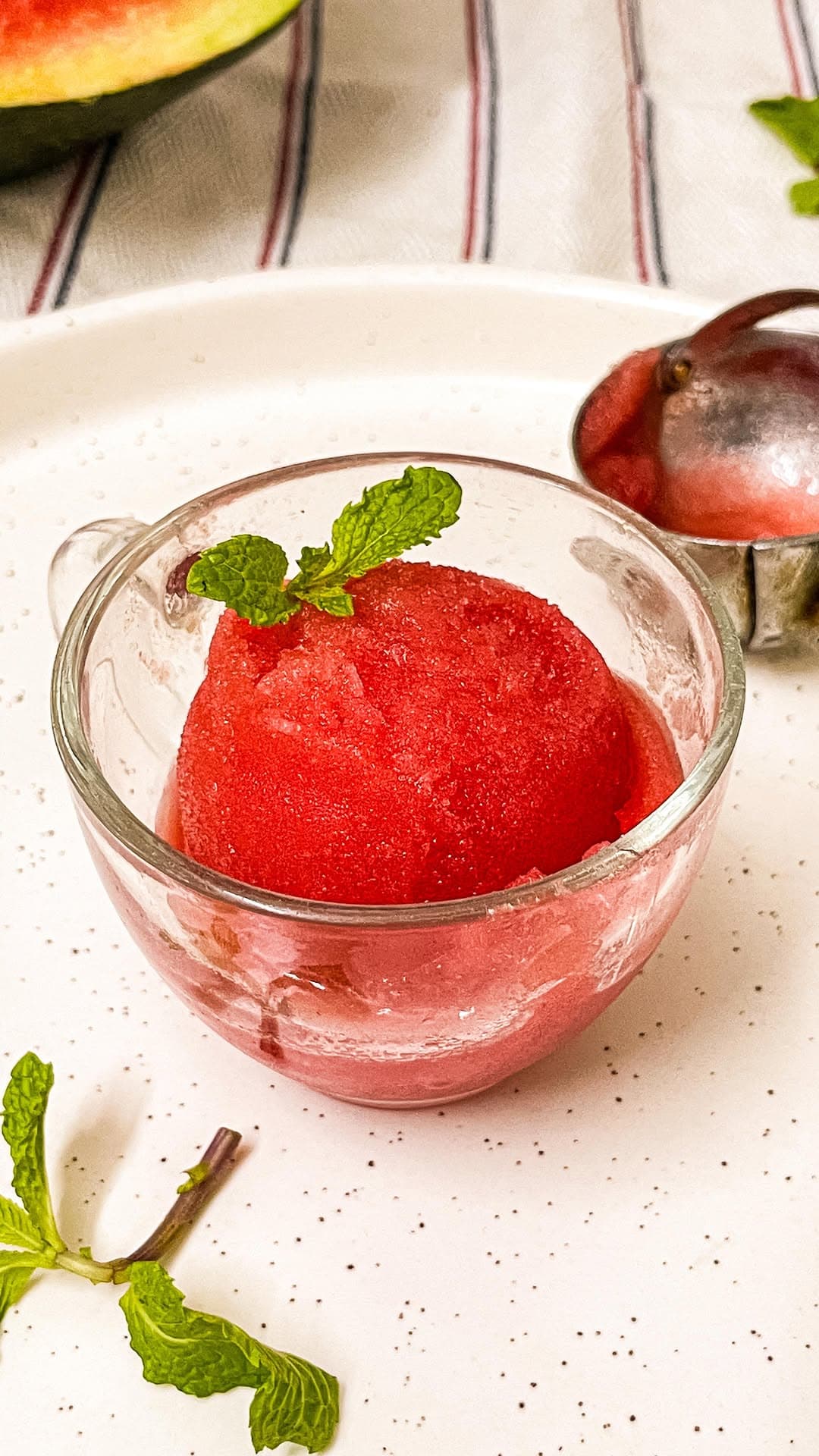 Refreshing Watermelon Sorbet